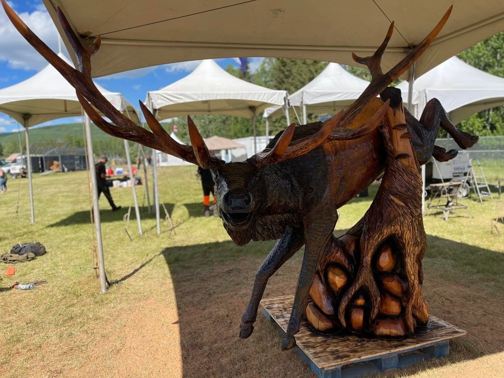 Chetwynd International Chainsaw Carving Championship winners