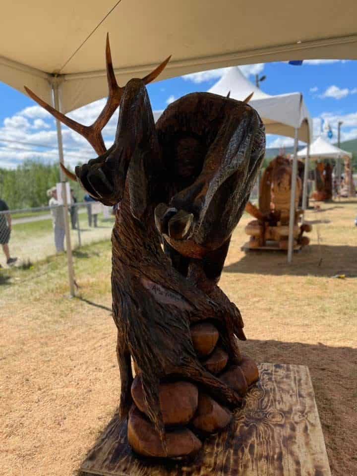 Chetwynd International Chainsaw Carving Championship winners