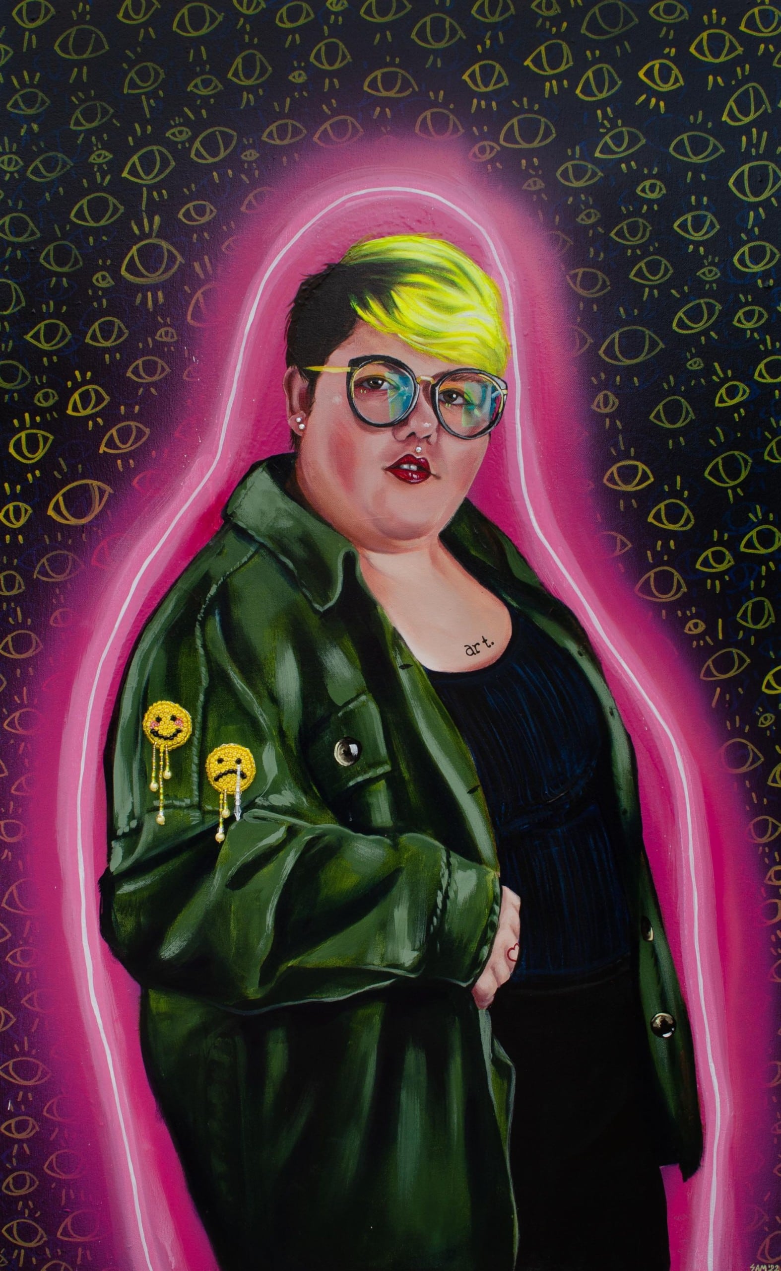 Self Portrait - Samantha Wigglesworth. (Supplied)