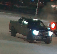 Second vehicle suspected in a police incident in Dawson Creek. (Supplied - Dawson Creek RCMP)