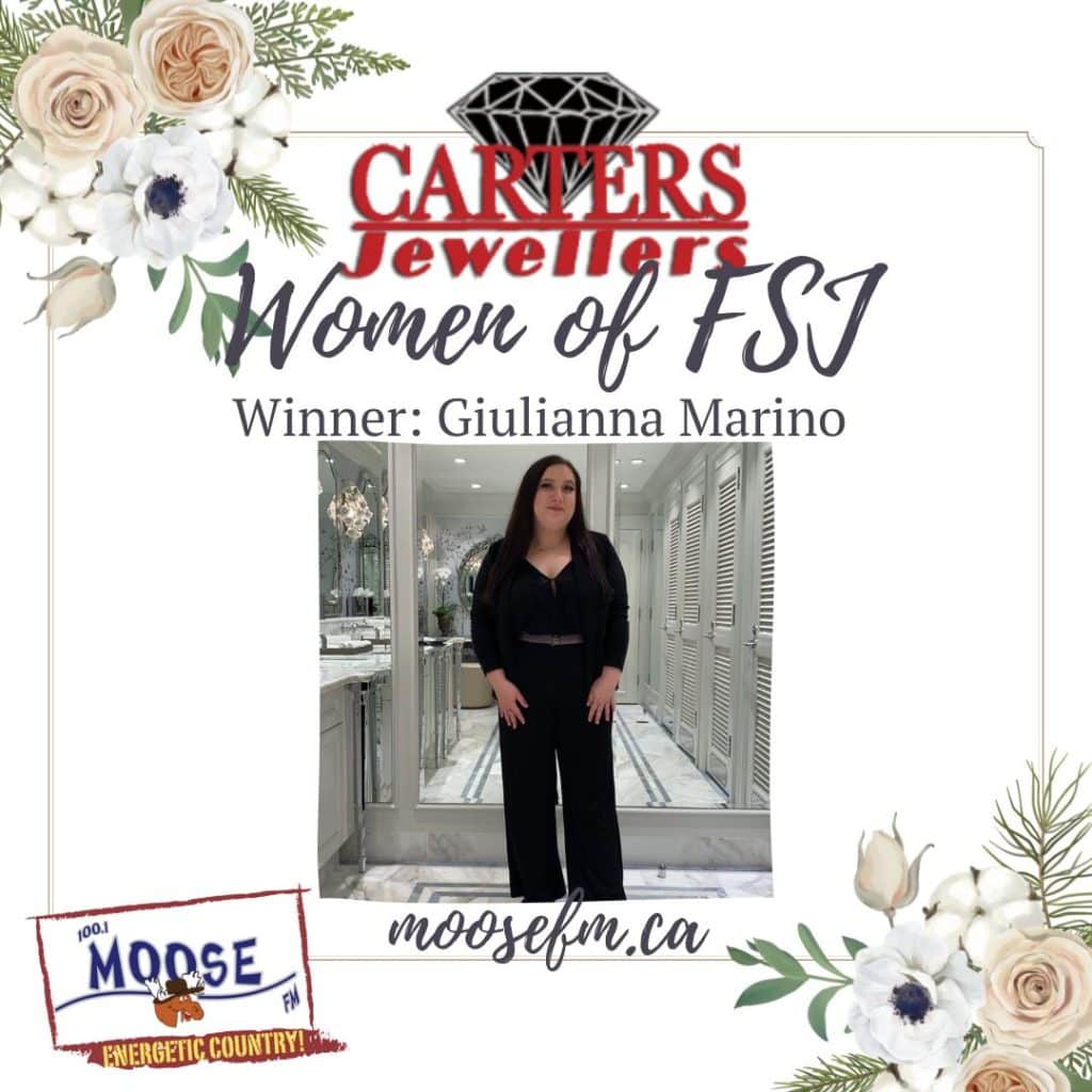 A promotional photo of Women of FSJ, featuring Giullianna Marino.