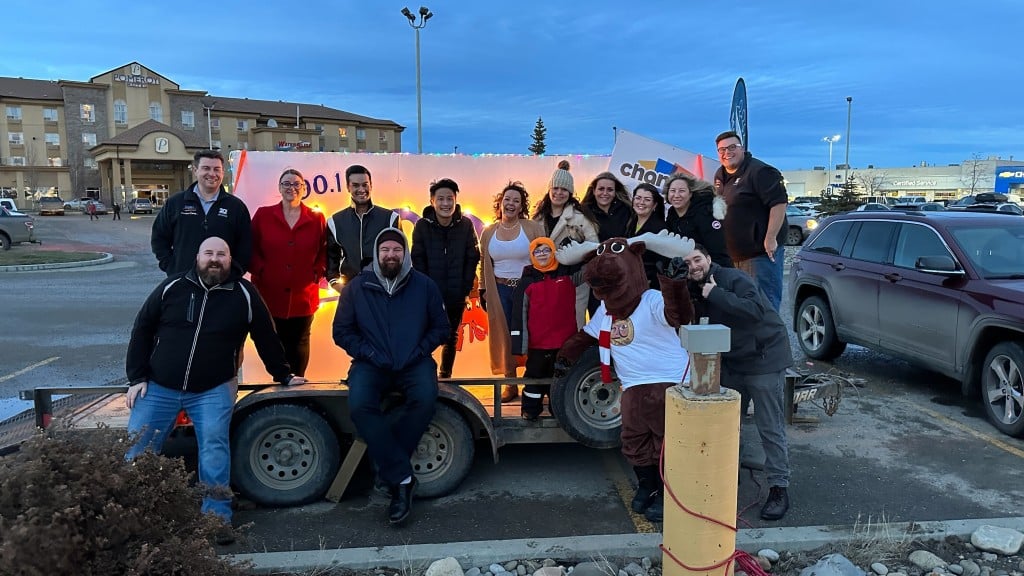 A group of people smiling at the camera